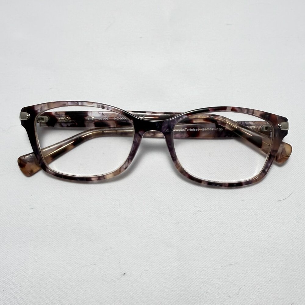 Coach Purple Tortoise Eyeglasses HC6065